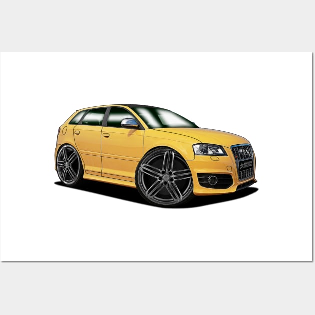 a3 sportback Wall Art by AmorinDesigns